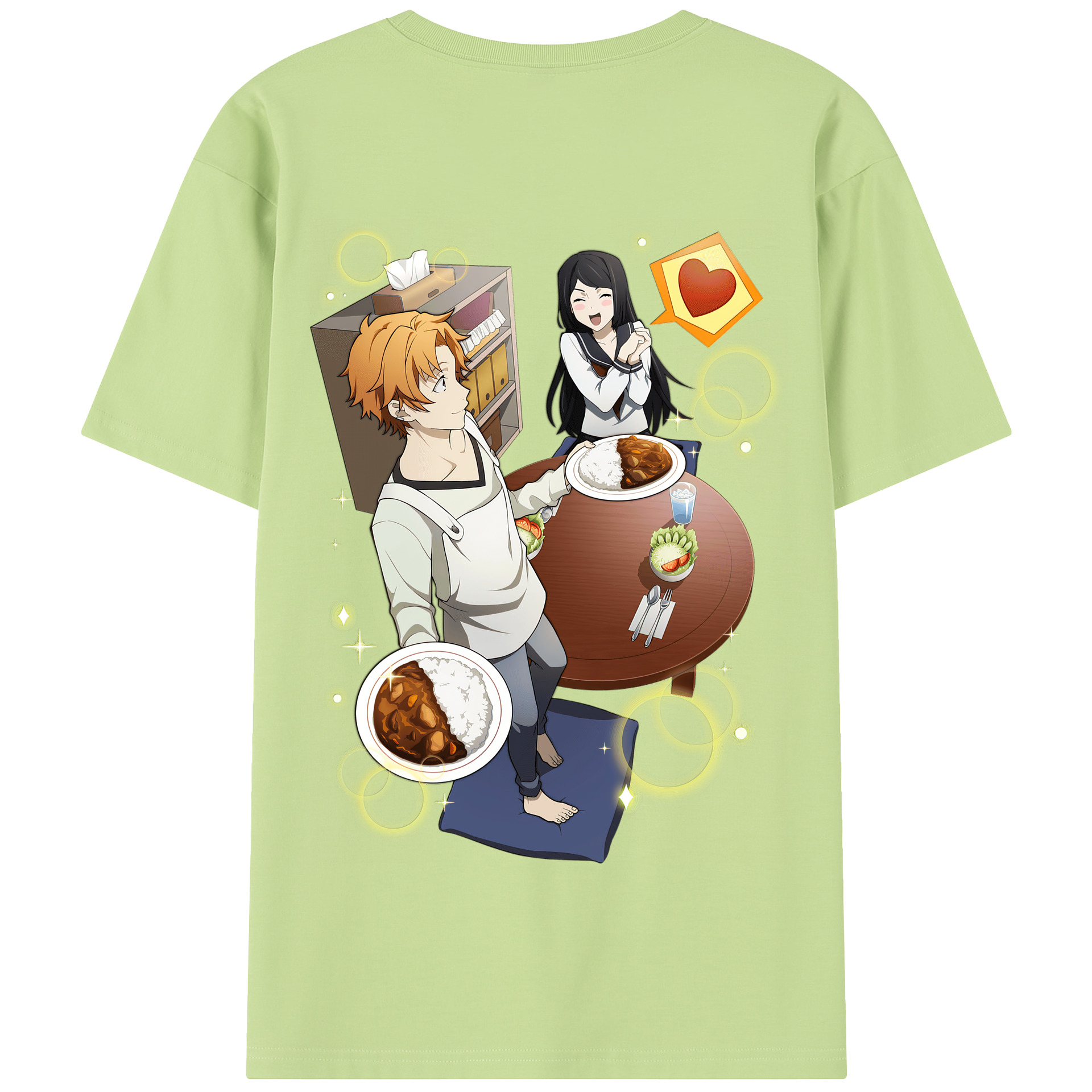 （画像用） 文豪ストレイドッグス Bungo Stray Dogs 綿100％半袖Tシャツ（背面プリント）